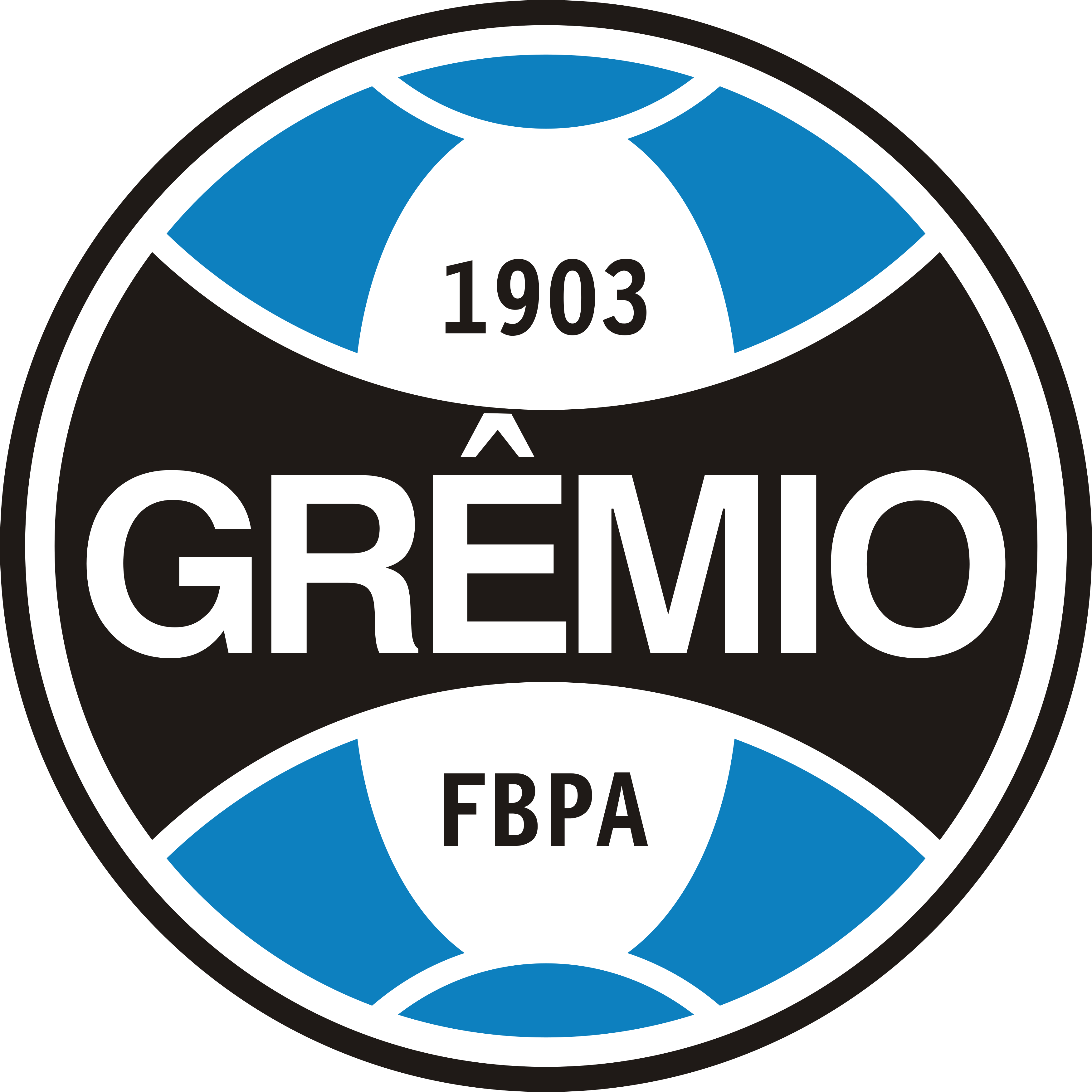 grêmio logo, escudo.
