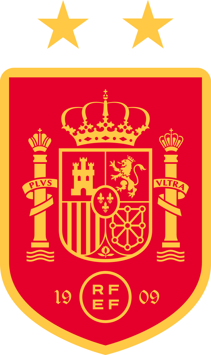Spanische Nationalmannschaft Logo 2 Sterne 2026.