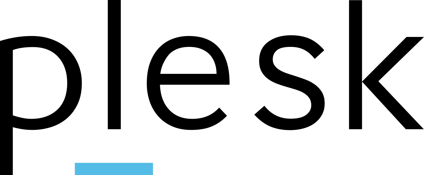 Logo von Plesk.